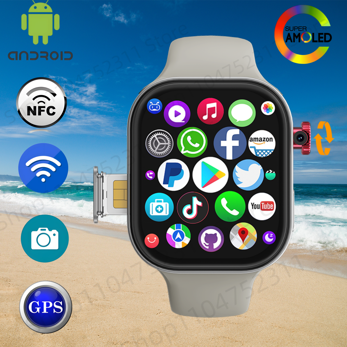 Smartwatch Instagram - ZestBolt VP99 Smartwatch Women 2.29inch Amoled