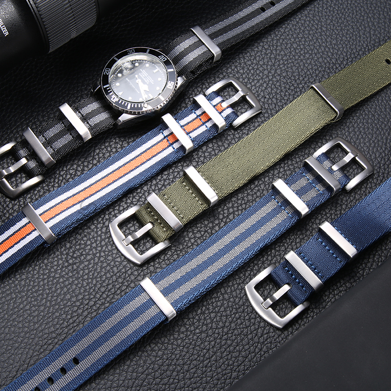 Nylon Nato Strap - High End Soft Nylon Replacement Strap