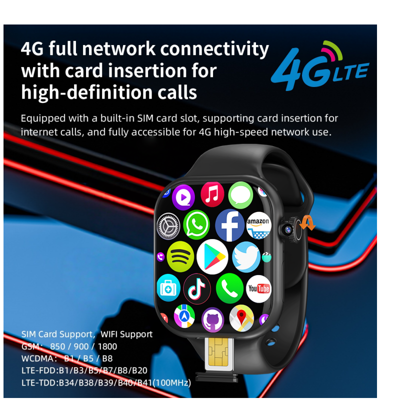 Original VP29 Smartwatch 4G LT - Smartwatch Store 评论和价格