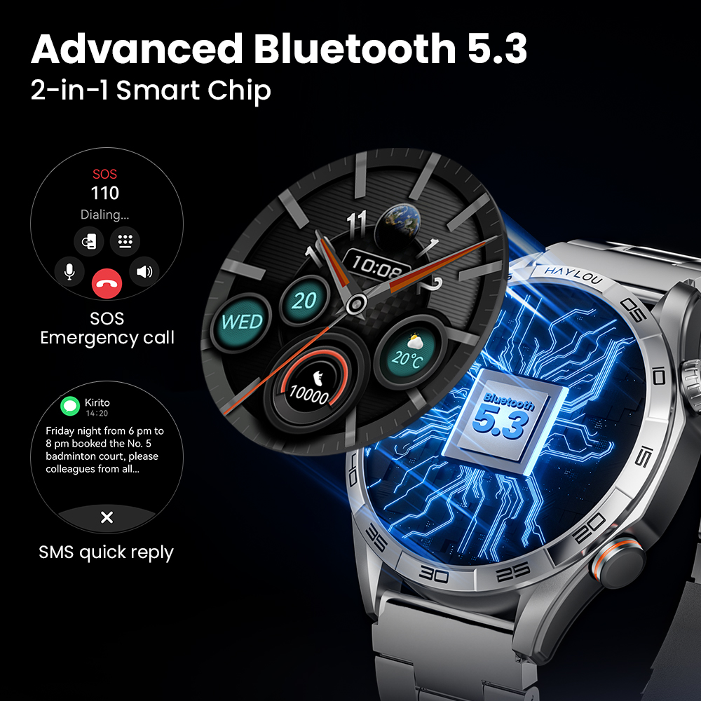 HAYLOU Solar 5 Voice Calling S - Smartwatch Instagram 评论和价格