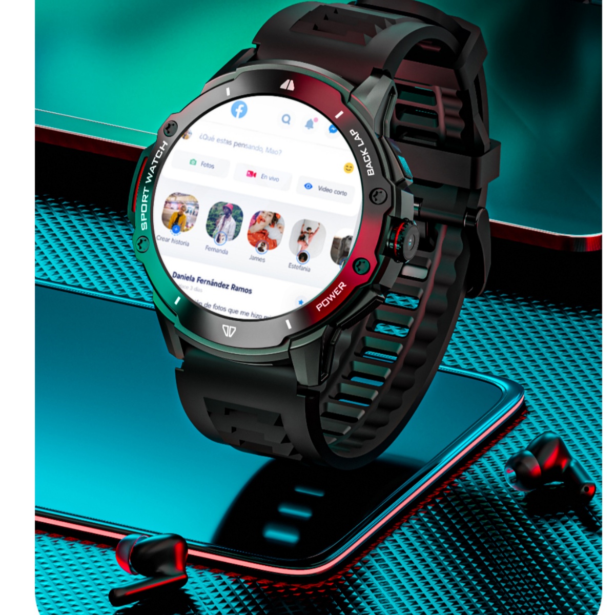 8+128GB Smart Watch 1.43''AMOL - Smartwatch Store 评论和价格