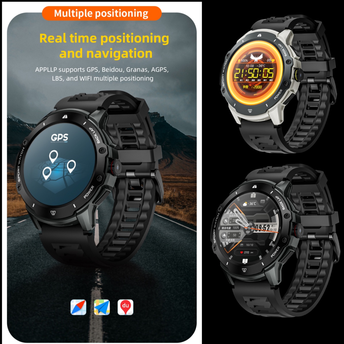 8+128GB Smart Watch 1.43''AMOL - Smartwatch Store 评论和价格