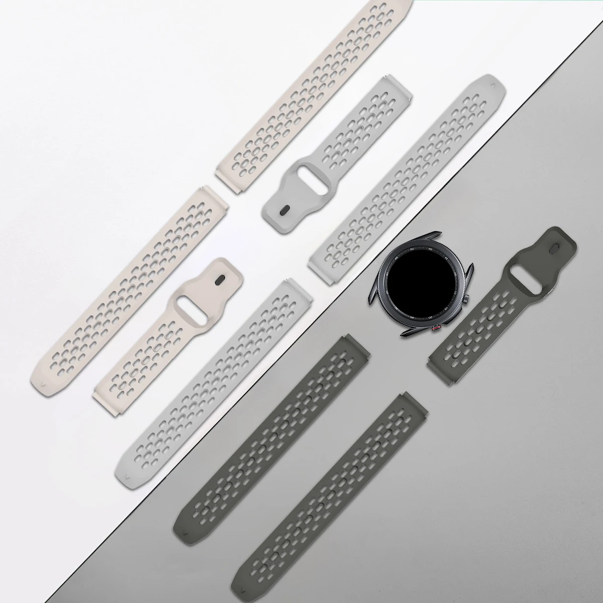 18mm 20mm 22mm Silicone Strap  - Nylon Nato Strap 评论和价格