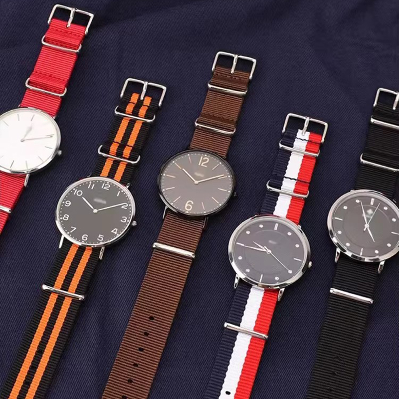 18/20/22/24mm Cambos Stripes S - Nylon Nato Strap 评论和价格