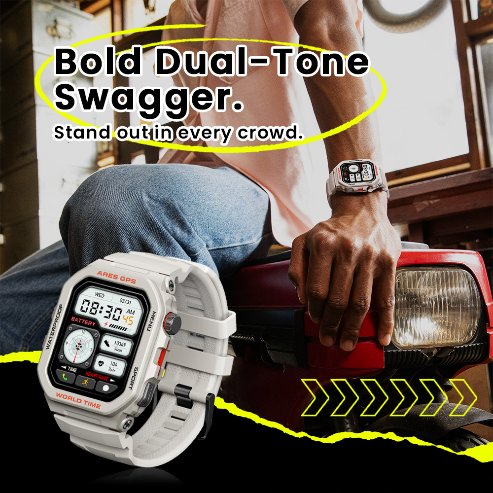 New Zeblaze Ares GPS Smart Wat - Smartwatch Instagram 评论和价格