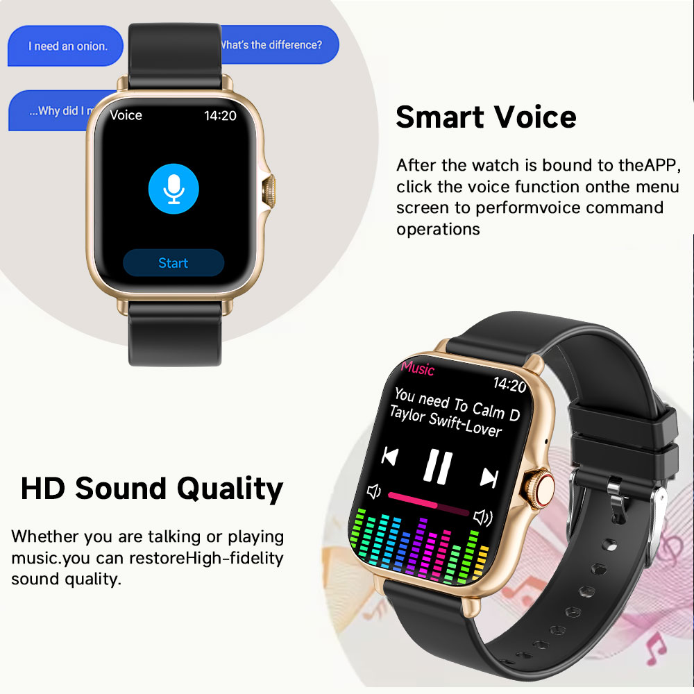 New 1.83''Screen Smartwatch Wi - Smartwatch X12 评论和价格