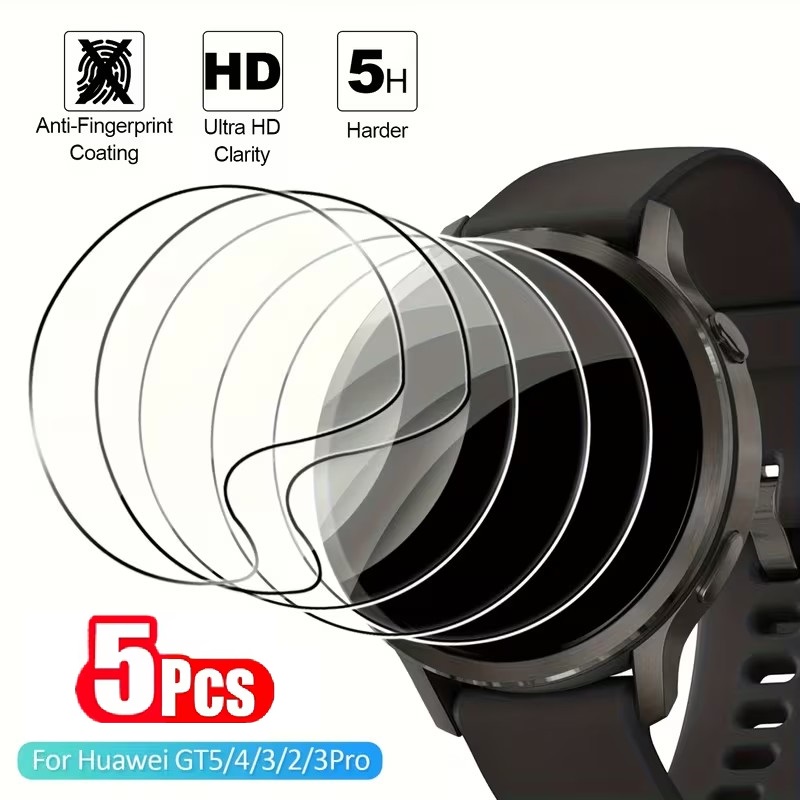 1-5Pcs Hydrogel Screen Protect - Huawei Smartwatch Accessories 评论和价格
