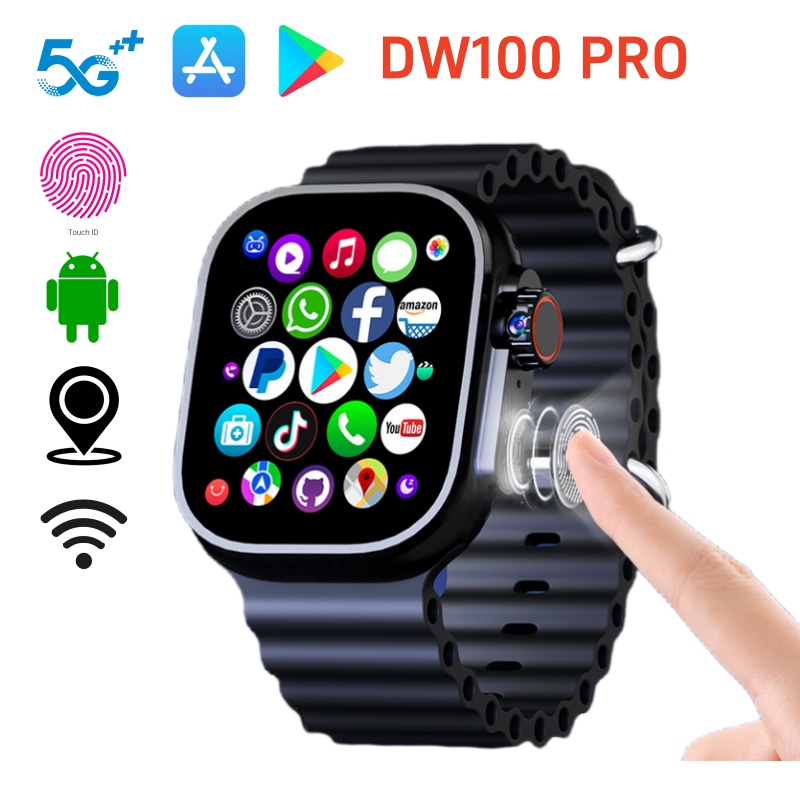 DW100 PRO SmartWatch 4G/5G And - Smartwatch Store 评论和价格