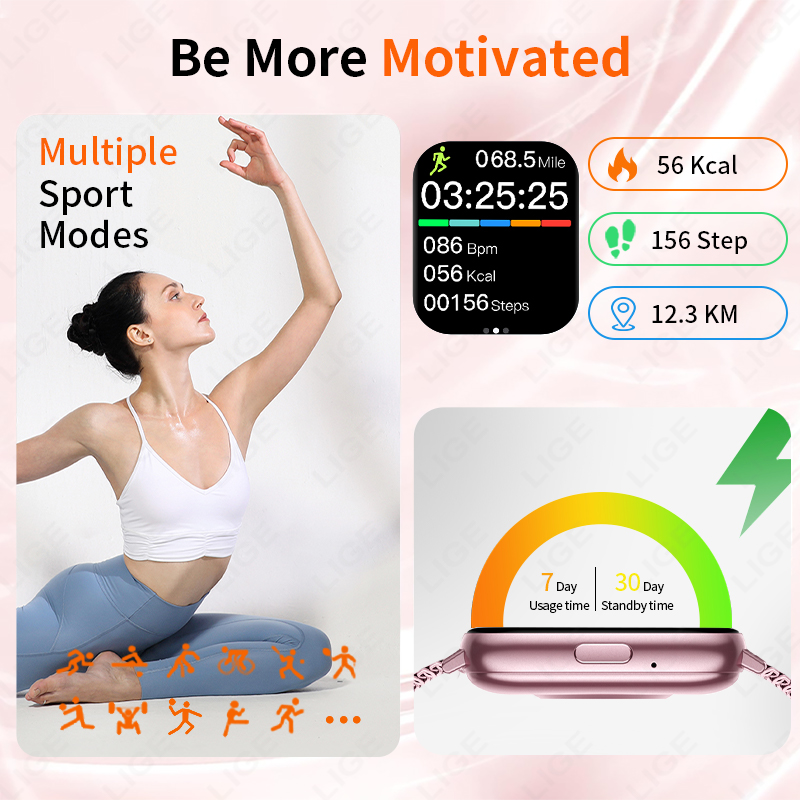New 1.83‘’ HD Screen Fashion S - Smartwatch Custom 评论和价格