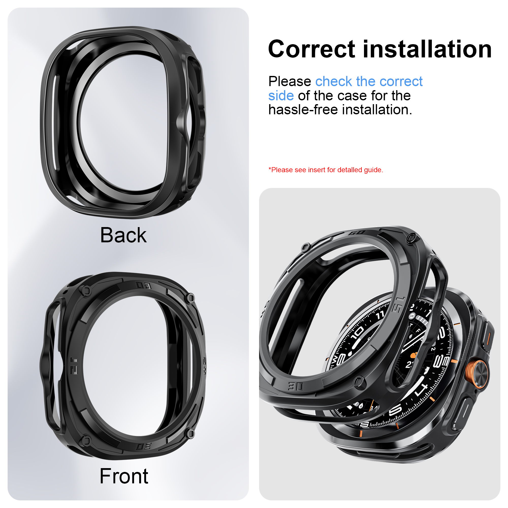 Case for Samsung Galaxy Watch  - Samsung Smartwatch Accessories 评论和价格