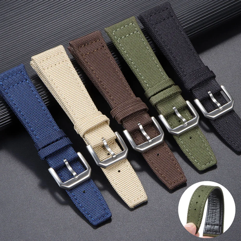 Nylon Canvas Watch Strap for I - Nylon Nato Strap 评论和价格