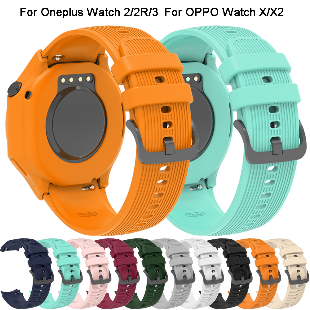 Silicone Watch Band for Oneplu - Smartwatch X2 评论和价格