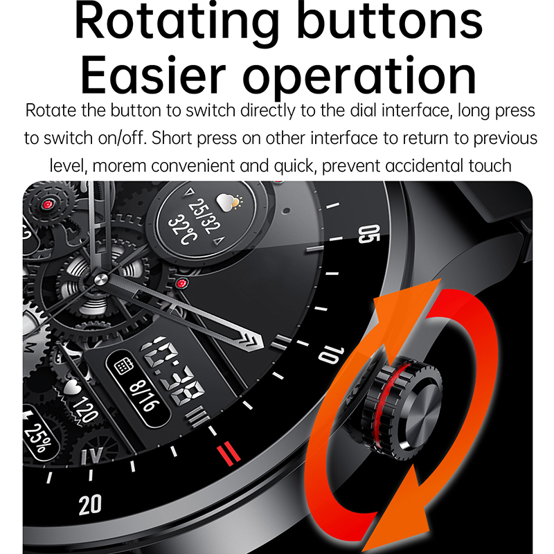 GPS ECG+PPG Bluetooth Call Sma - Smartwatch Custom 评论和价格