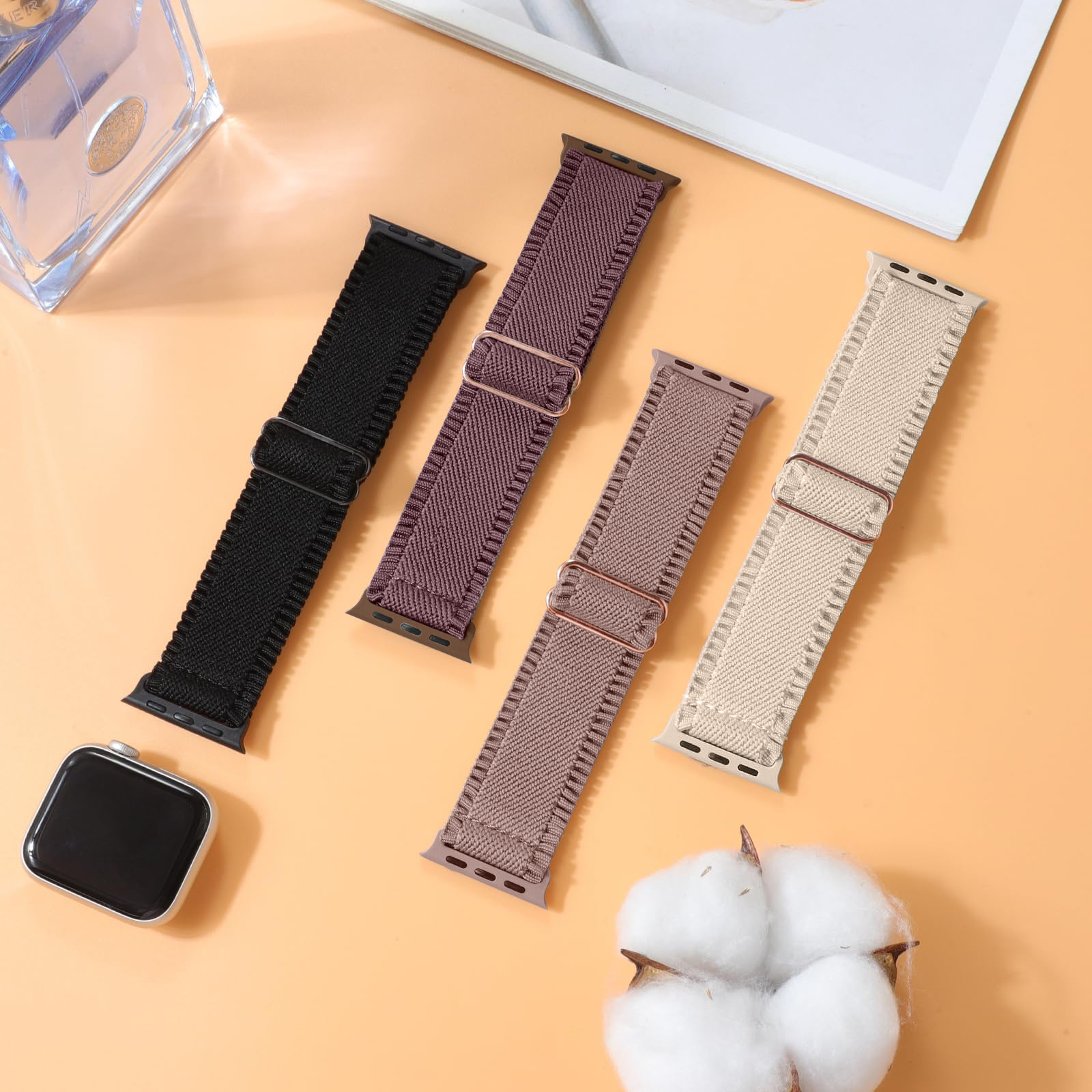 Lace Nylon Watch Band Compatib - Solo Loop Strap 评论和价格