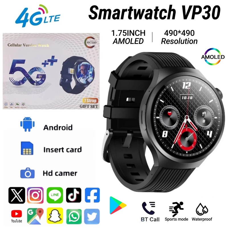 VP30 Smart Watch 4G/5G Android - Smartwatch Store 评论和价格