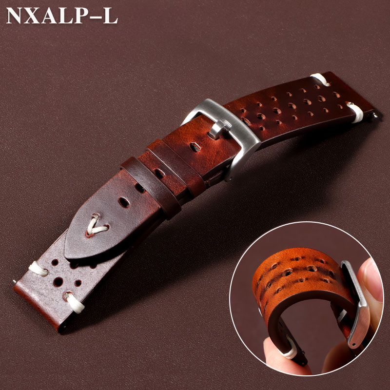 Retro Oil Wax Discoloration Le - Nylon Nato Strap 评论和价格