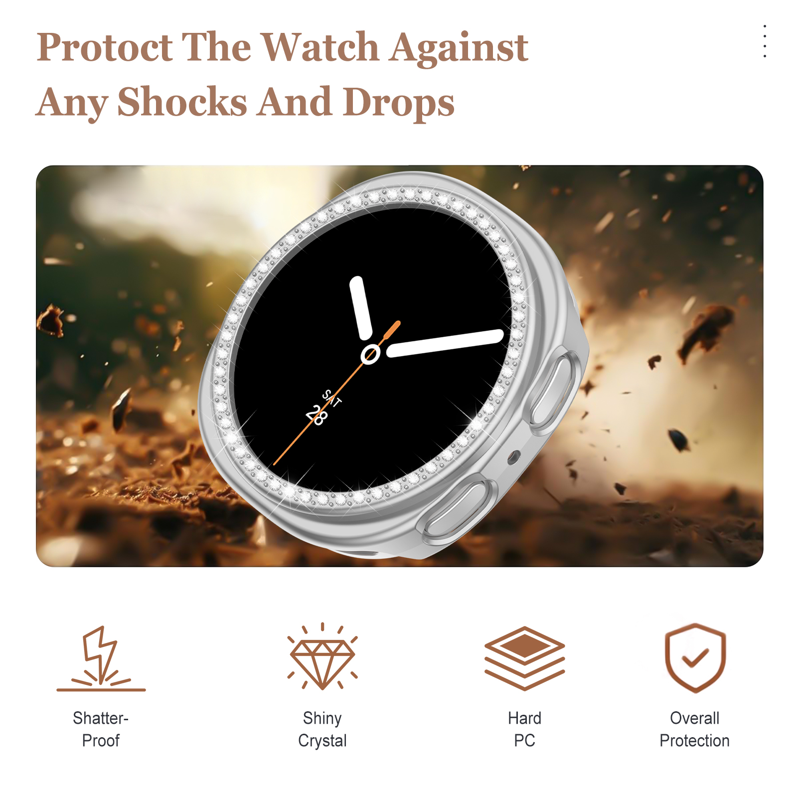 PC Cover For Samsung Galaxy wa - Samsung Smartwatch Accessories 评论和价格