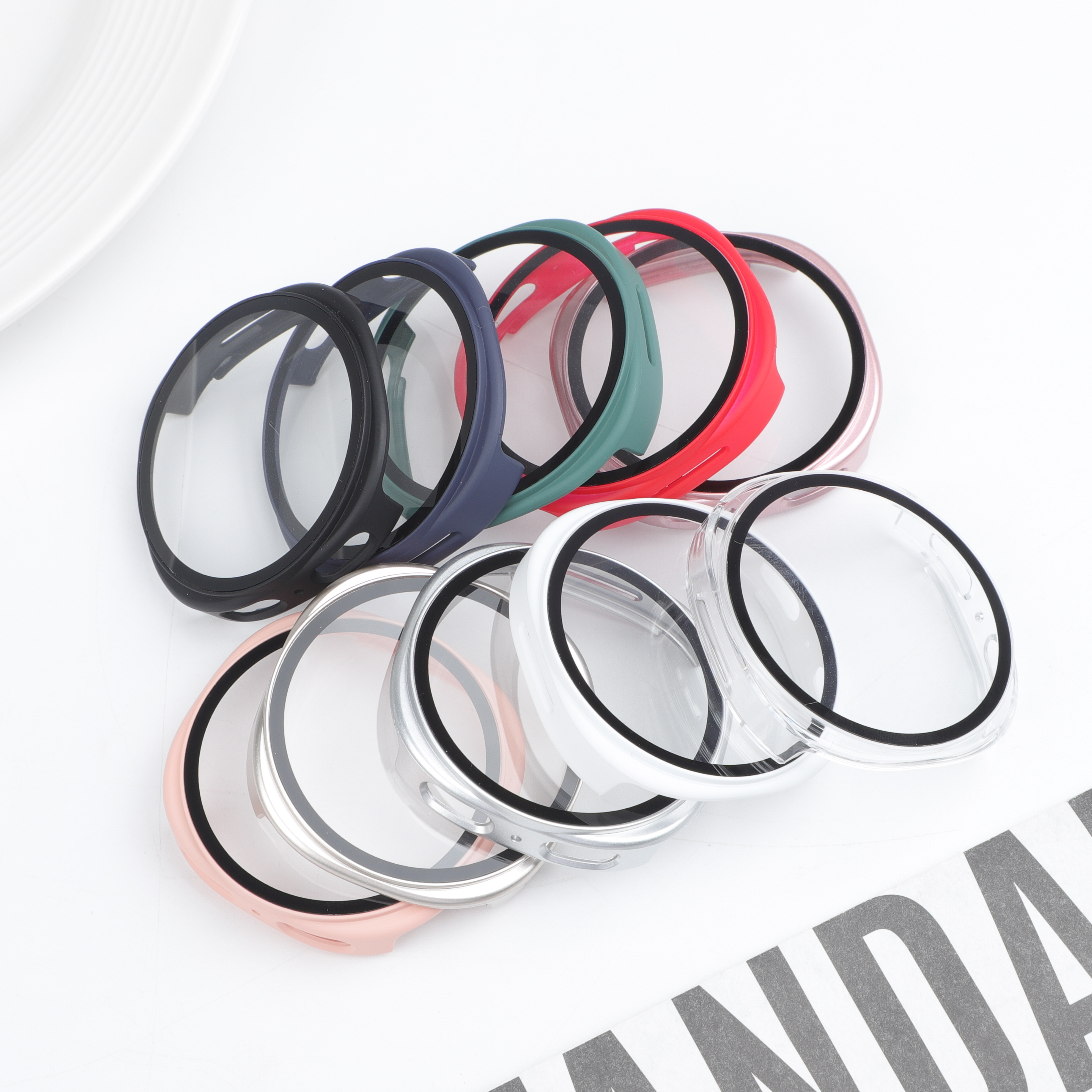 Hard PC Case for Samsung Galax - Smartwatch Band Accessories 评论和价格