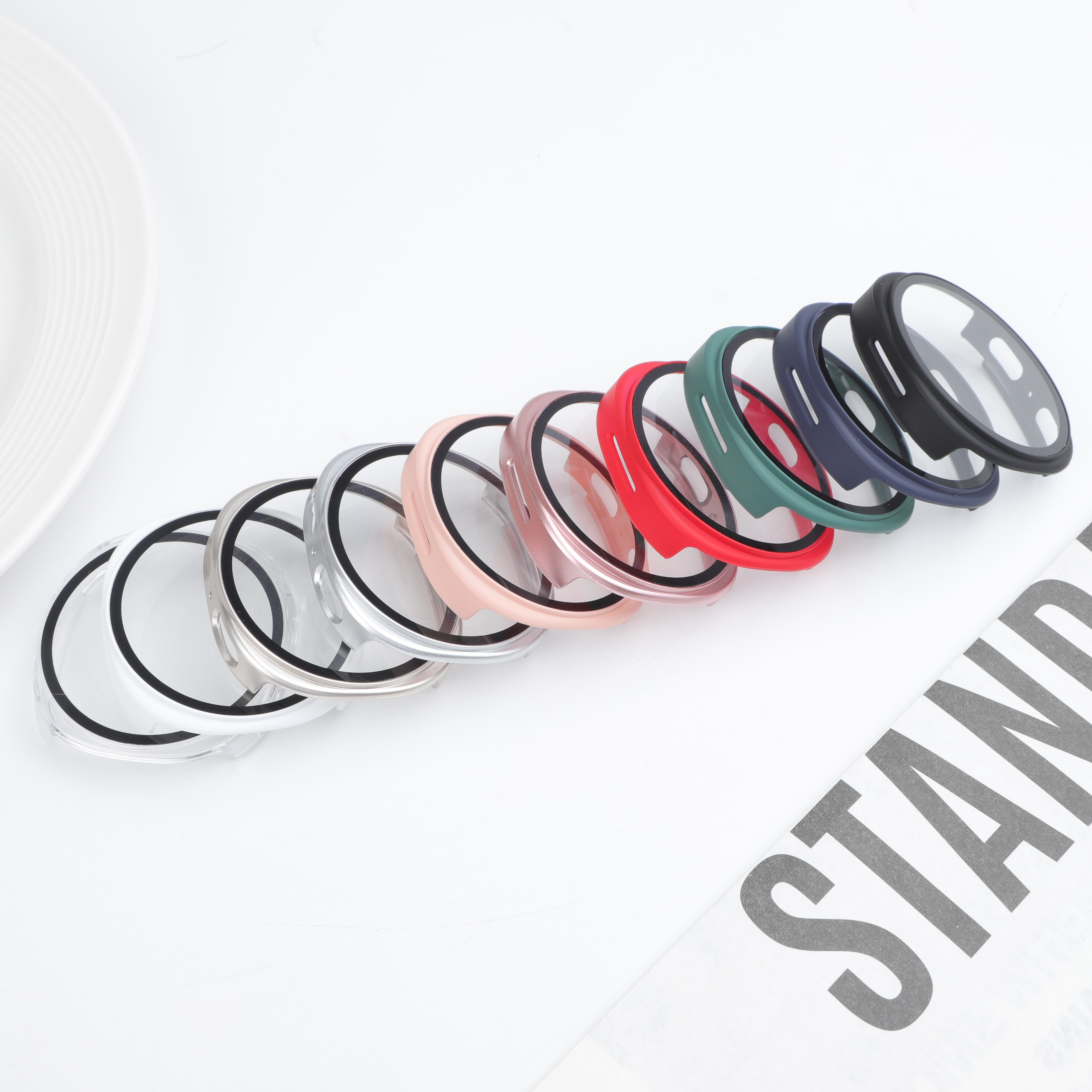Hard PC Case for Samsung Galax - Smartwatch Band Accessories 评论和价格