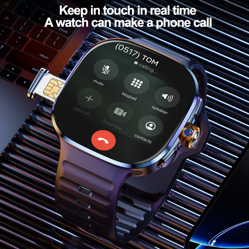 New Large Screen Smartwatch 4G - Smartwatch Id 评论和价格