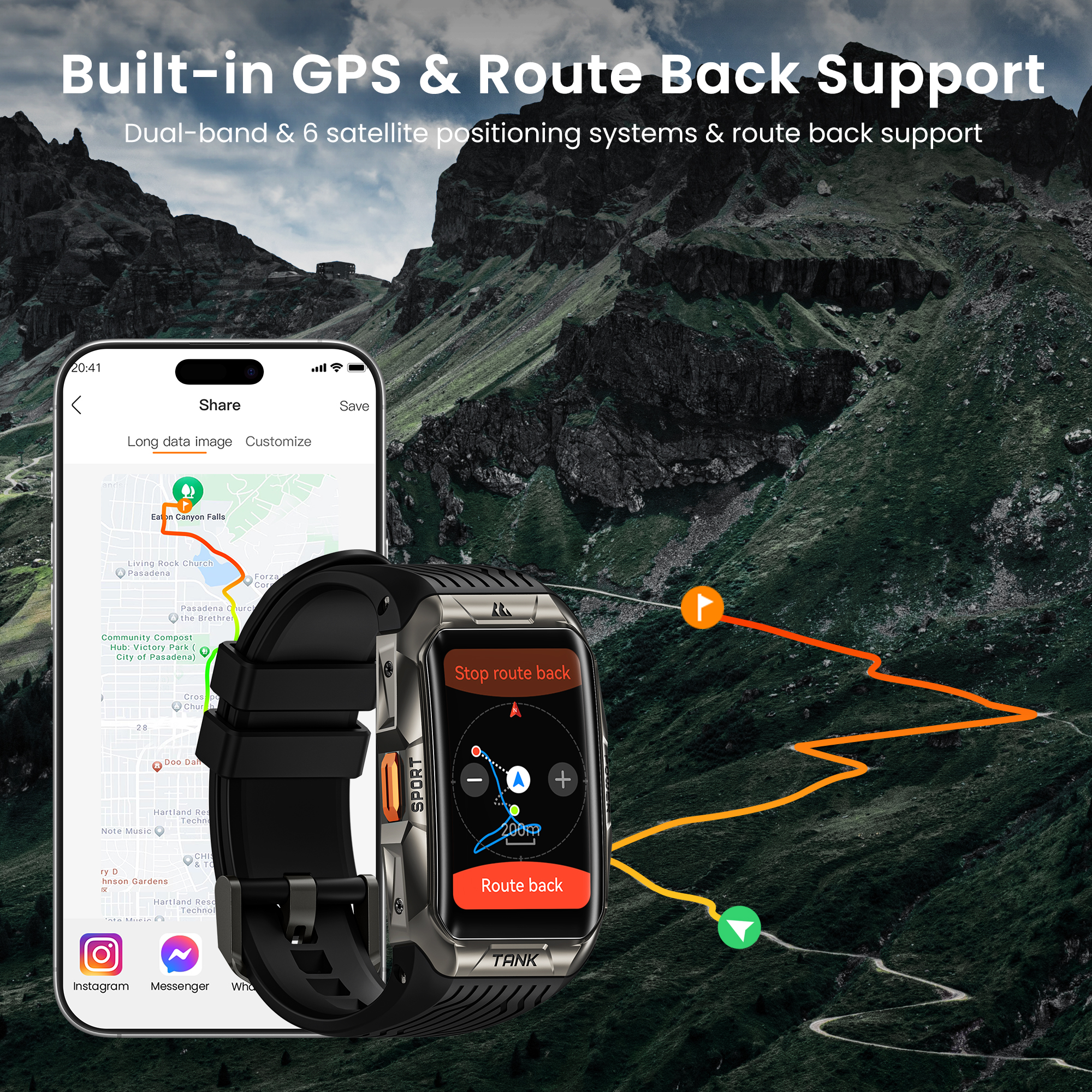 2025 KOSPET TANK X2 Ultra Smar - Smartwatch X2 评论和价格