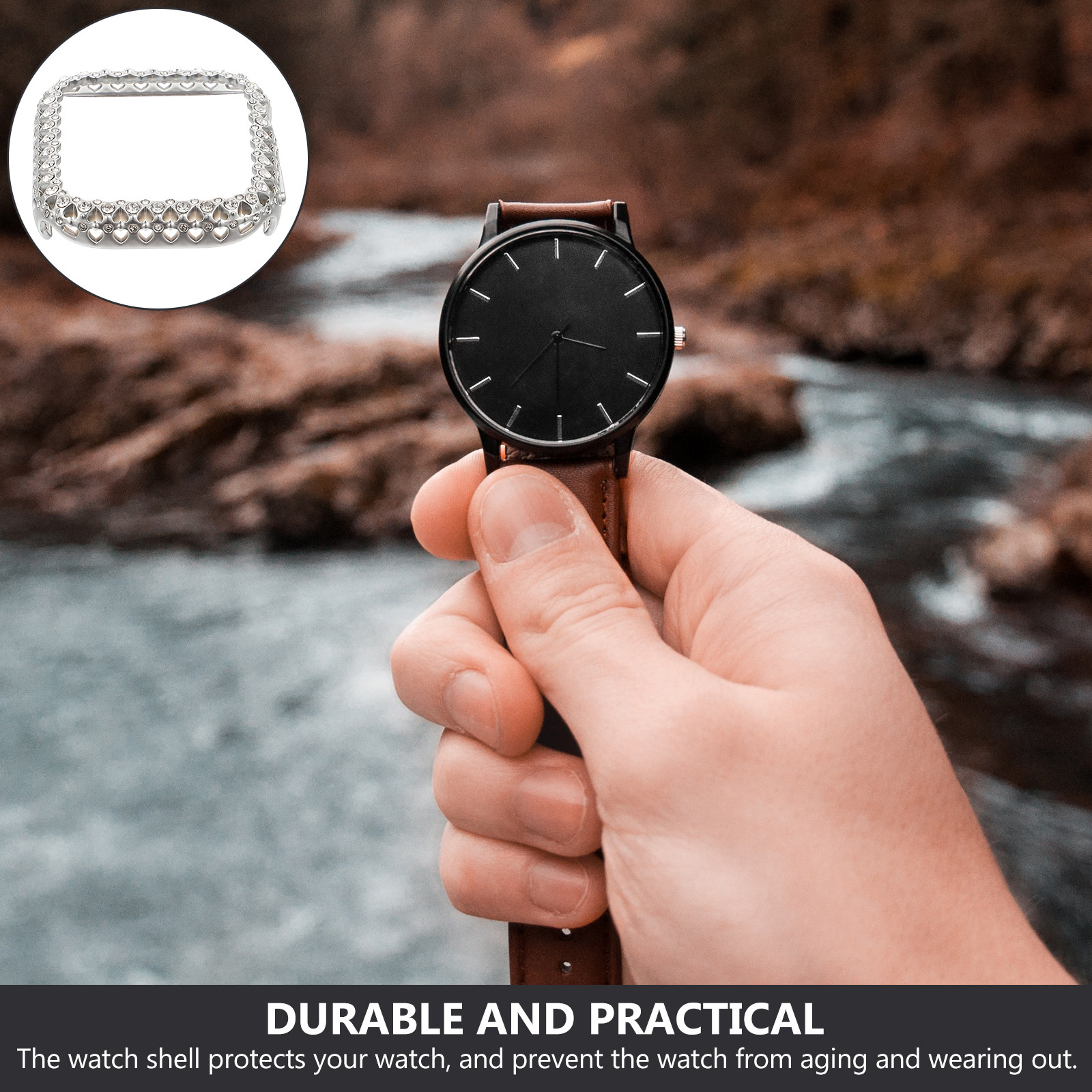 Anti-Scratch Watch Protector f - Smartwatch Case 评论和价格