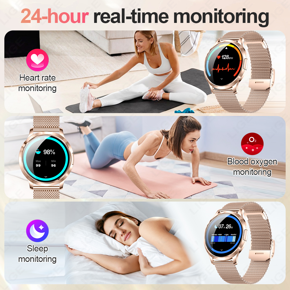 LIGE 2026 New Smart Watch Wome - Smartwatch Custom 评论和价格