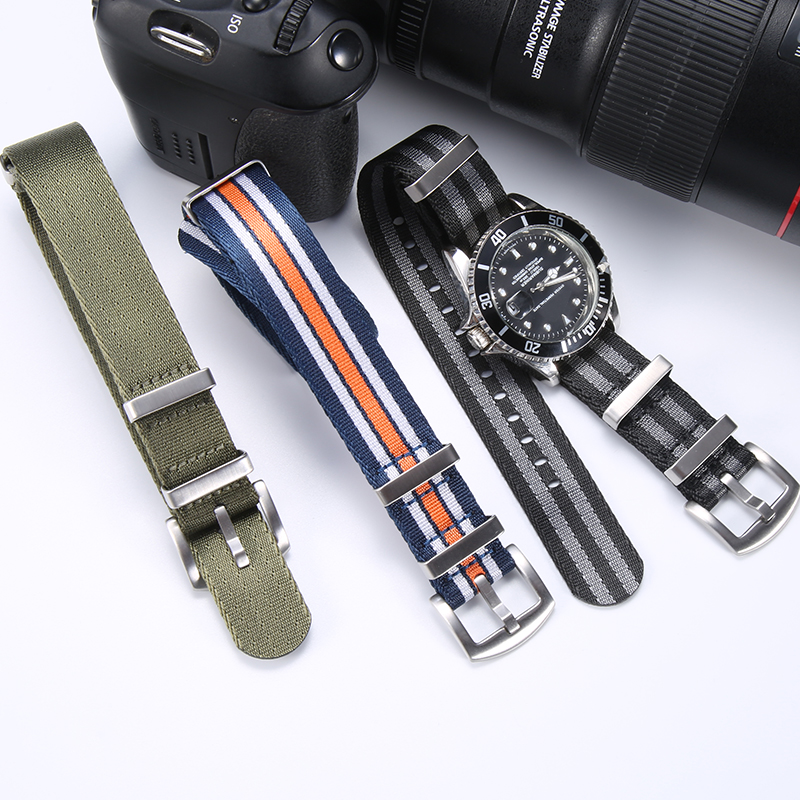 High End Soft Nylon Replacemen - Nylon Nato Strap 评论和价格