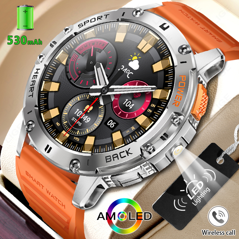 LIGE 1.43 Inch AMOLED Screen B - Smartwatch Instagram 评论和价格
