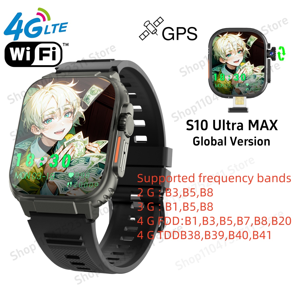 S10 Ultra MAX Smartwatch 4G 5G - Smartwatch Store 评论和价格