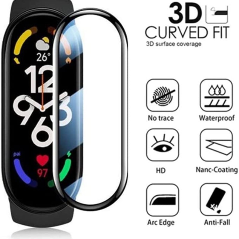 3D Full Screen Protector For X - Smartwatch Band Accessories 评论和价格