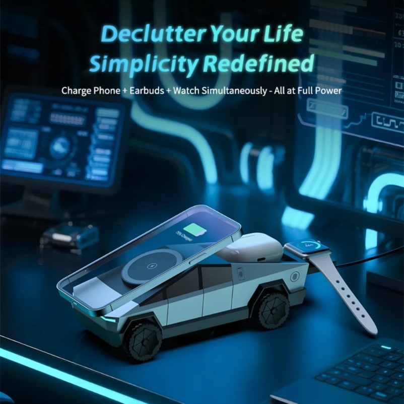 VIKEFON Desk Car Magnetic 3-in - Magnetic Charging Stand 评论和价格
