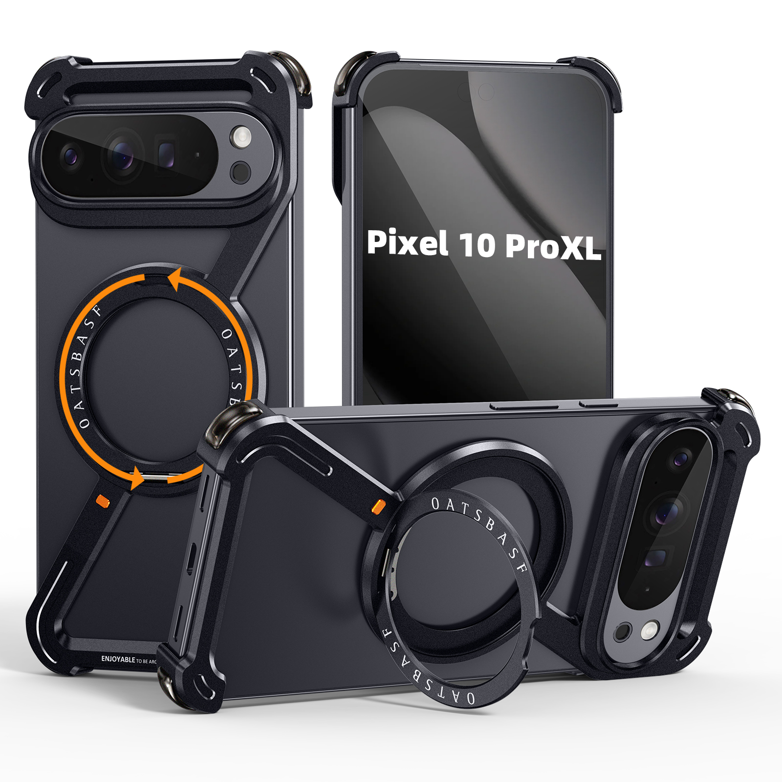 Oatsbasf Metal Phone Case for  - Magnetic Charging Stand 评论和价格