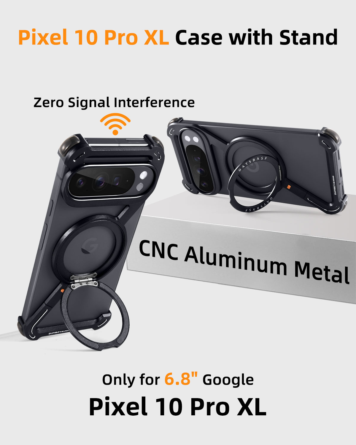 Oatsbasf Metal Phone Case for  - Magnetic Charging Stand 评论和价格