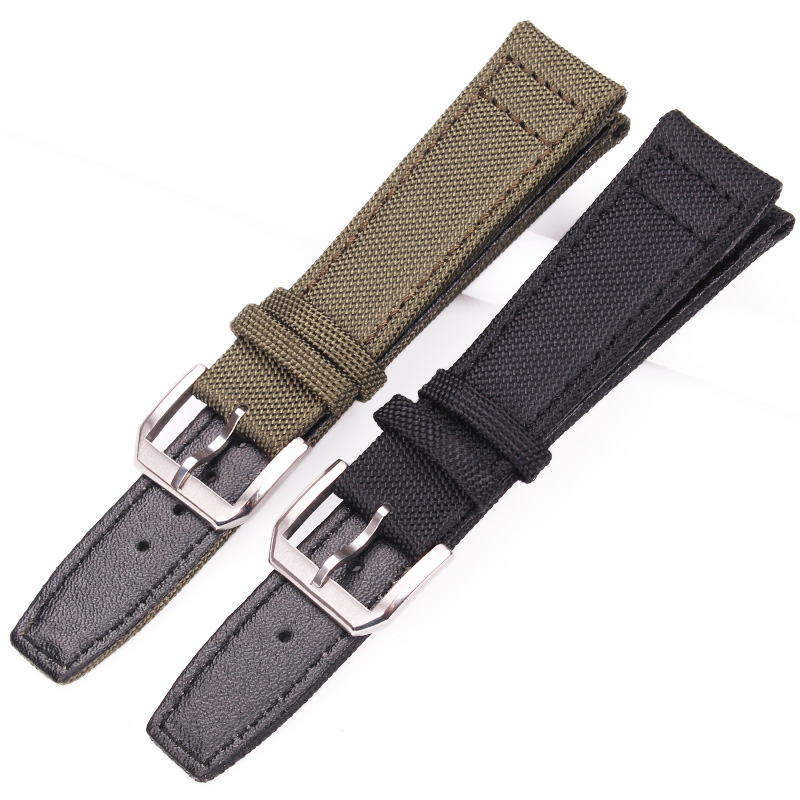 Nylon Genuine Leather Watch Ba - Nylon Nato Strap 评论和价格