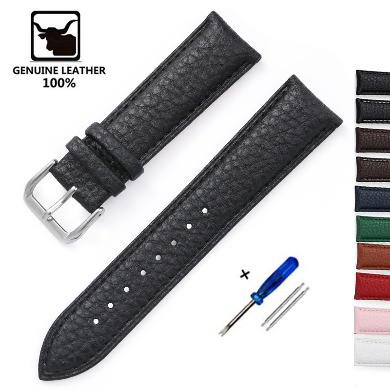 Litchi Pattern Soft Leather Wa - Nylon Nato Strap 评论和价格