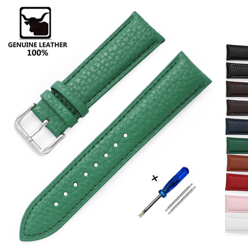 Litchi Pattern Soft Leather Wa - Nylon Nato Strap 评论和价格