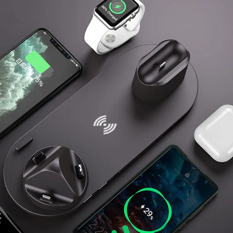 6 in 1 Wireless Charger Stand  - Smartwatch X12 评论和价格