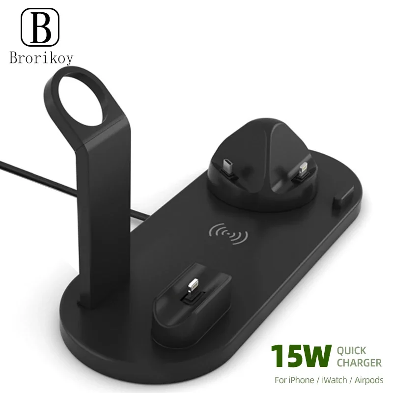 6 in 1 Wireless Charger Stand  - Smartwatch X12 评论和价格