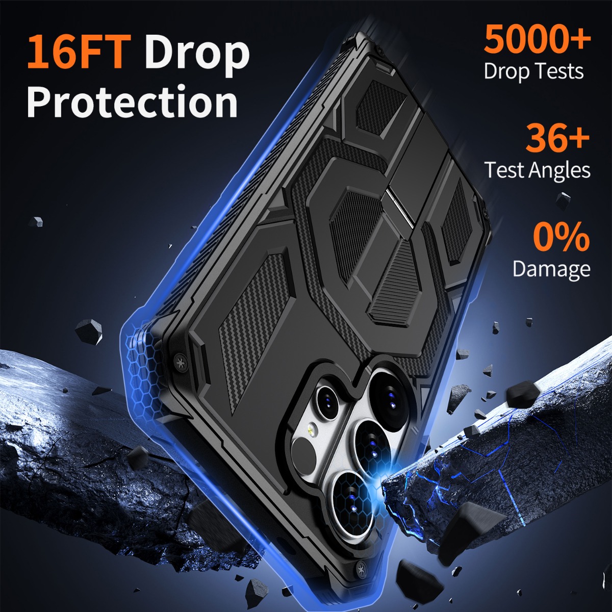 Phone Case for Samsung Galaxy  - Magnetic Charging Stand 评论和价格