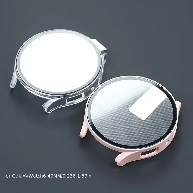 PC Case+Tempered Glass for Sam - Samsung Smartwatch Accessories 评论和价格
