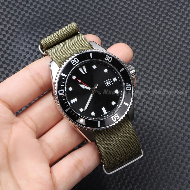 Ribbed Nylon Watch Strap 18mm  - Nylon Nato Strap 评论和价格