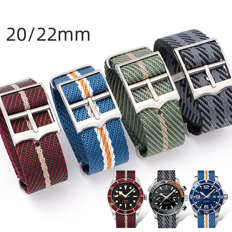 20mm 22mm Weave Canvas Nylon S - Nylon Nato Strap 评论和价格