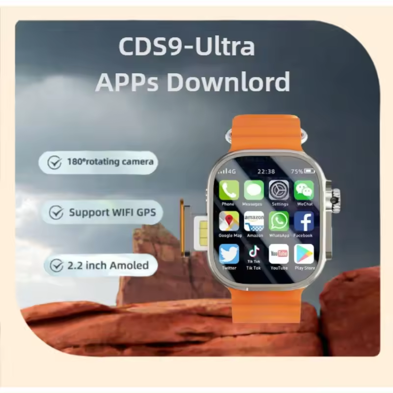 CDS9 Ultra smartwatch 4G netwo - Smartwatch Store 评论和价格