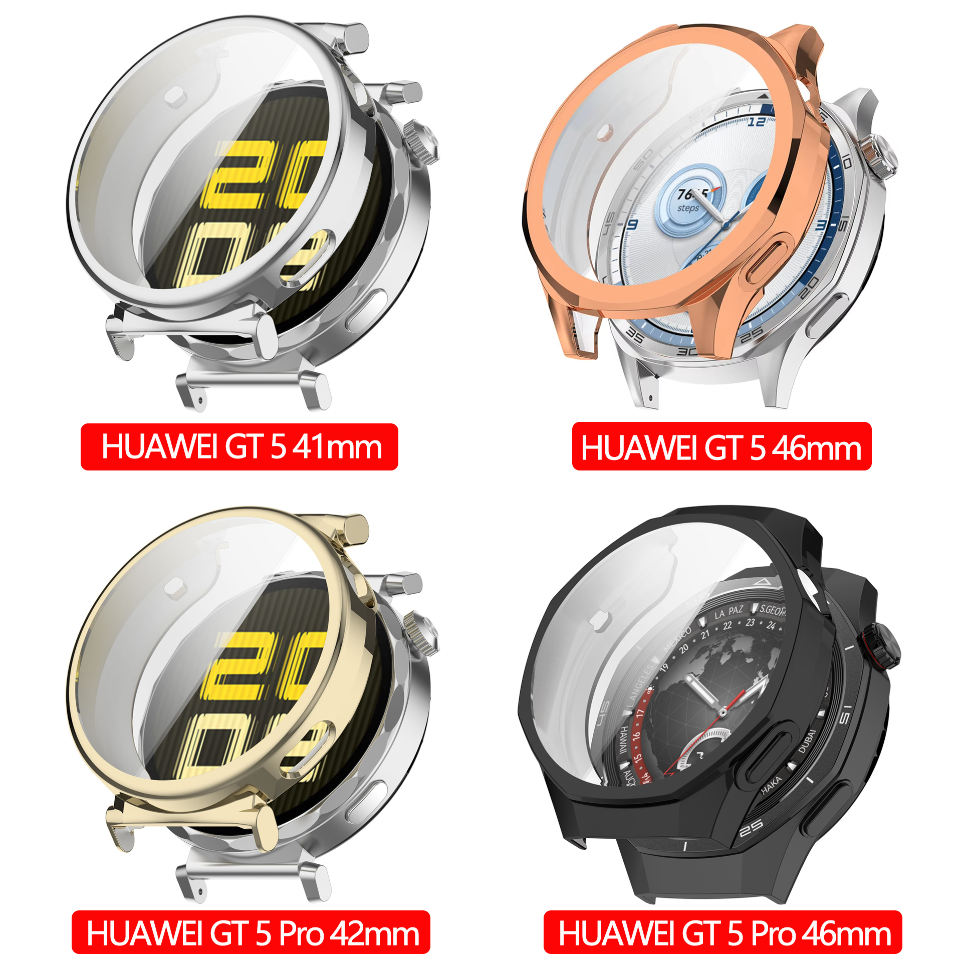 Case For HUAWEI Watch GT 5/5 P - Huawei Smartwatch Accessories 评论和价格