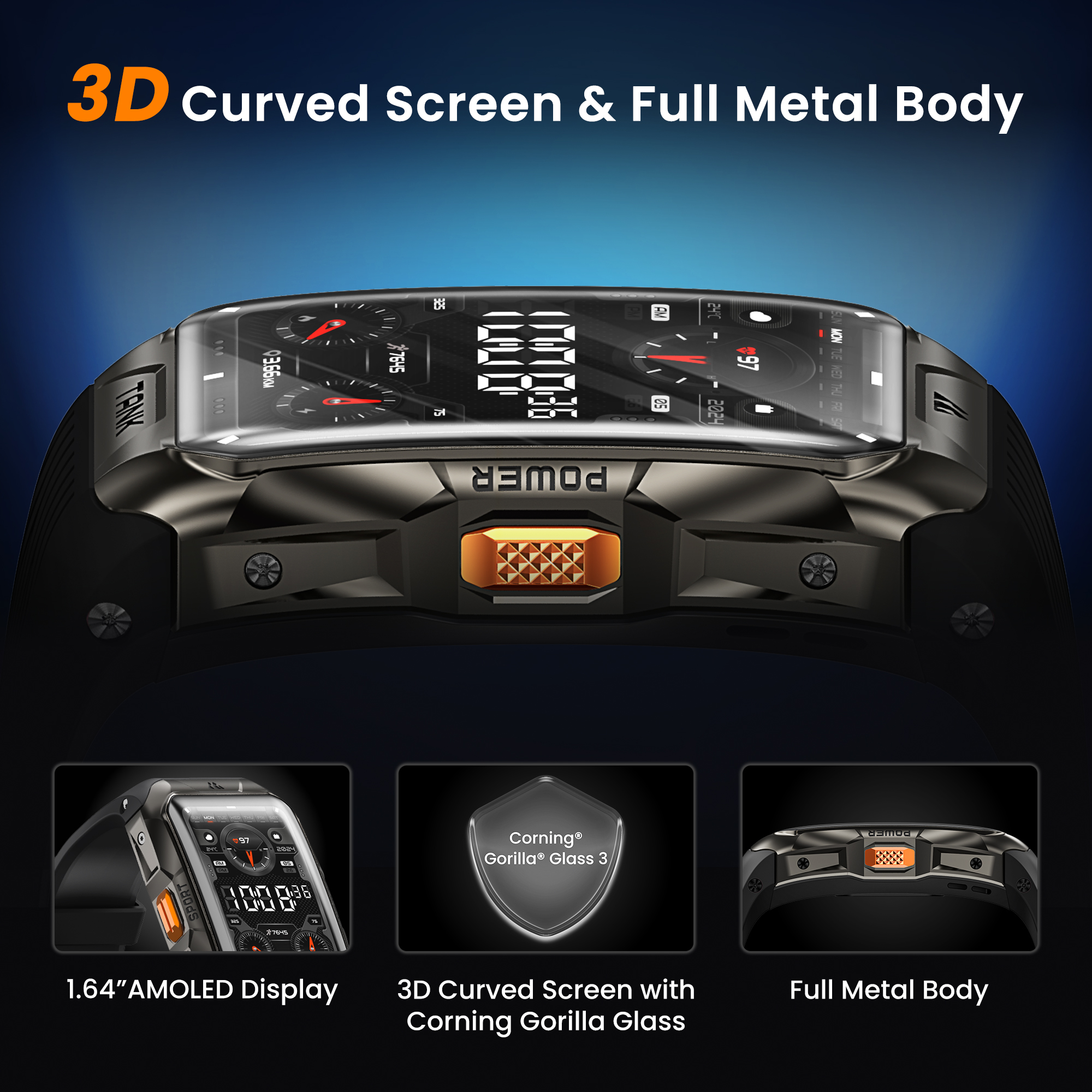 KOSPET TANK X2 Smart Watch For - Smartwatch X2 评论和价格