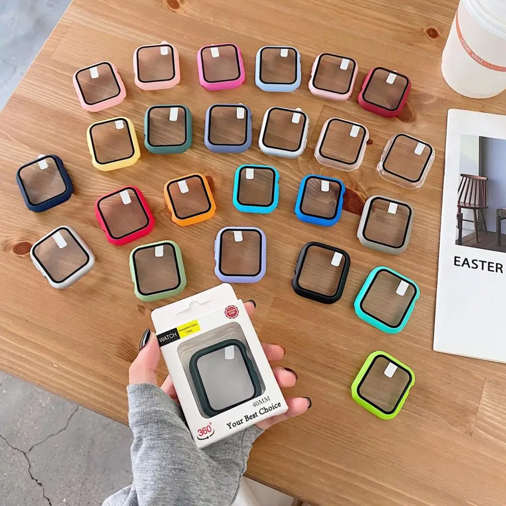 Glass+cover For Apple Watch Ca - Smartwatch Band Accessories 评论和价格