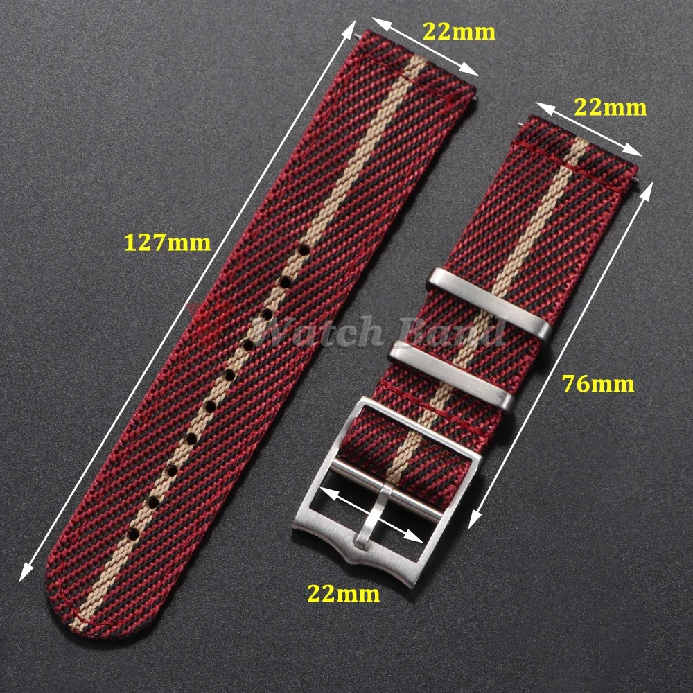 20 22mm Nylon Strap for Tudor  - Nylon Nato Strap 评论和价格