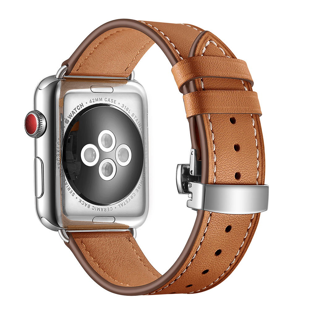 For Apple Watch Band Genuine L - Smartwatch Accessories Shop 评论和价格