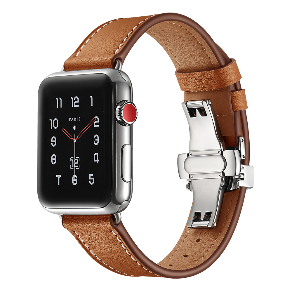 For Apple Watch Band Genuine L - Smartwatch Accessories Shop 评论和价格